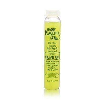 Hask Placenta No Rinse Instant Hair Repair Treatment W Olive Oil
