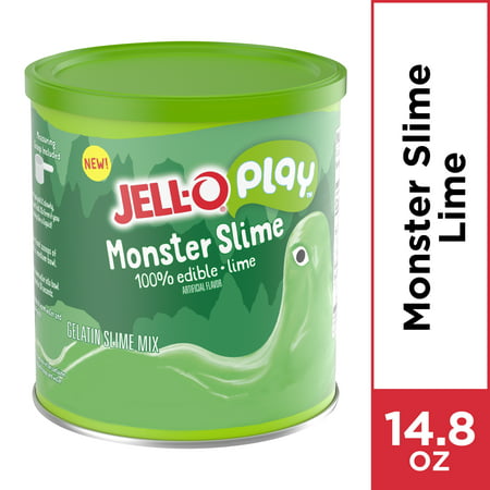 Jell-O Play Slime Making Kit, Monster Slime, 14.8 oz (Best Way To Make Jello Jigglers)