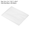 thumbnail image 2 of Uxcell 160 Mesh Paint Nylon Mesh Filter 118" x 39" Woven Net Sheet Mesh Filter Cloth for Paint Home Brewing Mesh Fabric, 2 of 6