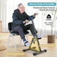 thumbnail image 6 of Arm and Leg Exercise Bike for Seniors - Folding Pedal Exerciser for Elderly, Adjustable Hand Bike for Physical Therapy, Knee & Foot Stroke Therapy Equipment for Adults, with Shock Absorbing Suckers, 6 of 8