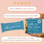 Boobie Superfood Breastfeeding Bars Supporting a Healthy Milk Supply, Variety Pack, (1.7 Ounce Bar, 6 Count)