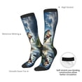 thumbnail image 4 of KLL Largemouth Bass Jumping Out of The Water Print Cool Socks Men's Women's Crew Socks Funny Crazy Novelty Stockings, 4 of 6