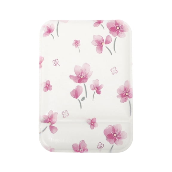 Unique Bargains 1 Pc Women Durable Makeup Mirror for Travel Pink Small