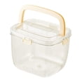 thumbnail image 4 of Contenedor de cubitos de hielo Macarena Cubeta de hielo con abrazadera transparente, 4 of 8
