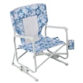 thumbnail image 5 of Mainstays Beach Rocking Chair with Palm Print, Low Sitting, Blue, 5 of 10