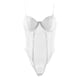 thumbnail image 5 of Gibobby Conjunto de lencería Conjuntos de Lencería Sexy para Mujer Brasier de Encaje Flores Sujetador Abierto Tanga G-String Thong Ropa Interior Pijama(Blanco, M), 5 of 5