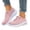 Pink, variant on Women's Arch-support Walking Shoes, Lightweight Mesh Athletic Slip on Sneakers with Non Slip Design, Comfortable Breathable Casual Shoes for Outdoor Activities