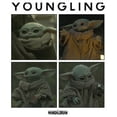 thumbnail image 2 of Boy's Star Wars: The Mandalorian Grogu the Youngling  Graphic Tee White Small, 2 of 5