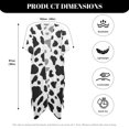 thumbnail image 6 of HELLHERO Cow Long Kimono Swimsuit Cover Up Polyester Breathable Free Size Bathing Suit Cover Up for Women, 6 of 6