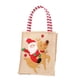 thumbnail image 1 of Cateissary Bolsas de regalo de árbol de Navidad exquisitas de bolsillo de Papá Noel, bolsa de dulces portátil, adornos navideños con asa, gran Kits de decoración para fiestas Los ancianos, 1 of 6