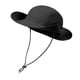 thumbnail image 3 of Sombrero de pescador informal con correa ajustable y protección solar, ligero y para pesca. Negro, 3 of 9