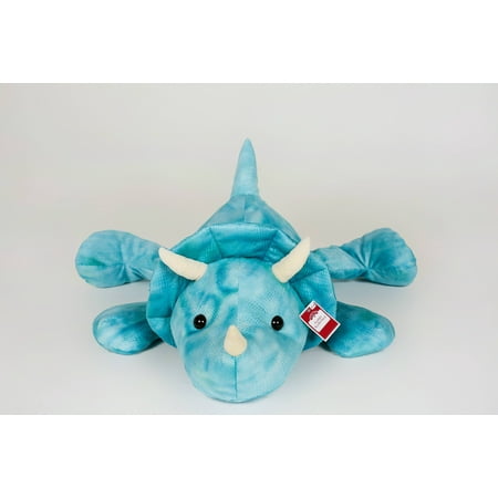 28in Lying Blue Dino Plush