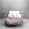 thumbnail image 6 of Covers & All Round Cushion Cover, Weather & UV Resistant Water Repellant Protector for Patio Outdoor Seats Chairs Porch Living Room Decor, with Zippers (20" Diameter X 5" H), 6 of 9