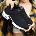 thumbnail image 4 of Zapatos Para Correr Mocasines casuales unisex Zapatos planos con cordones suaves Accesorios para exteriores (39 Black) Likrtyny Para Estrenar, 4 of 8