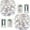 Cold White, variant on USB Operated Copper Fairy Lights, 2 Pack 16Ft 50 LED Outdoor Fairy String Lights with Remote, 8 Modes Silver Wire Twinkle Lights for Bedroom, Dorm, Patio, Christmas, Party, Indoor (Cold White)