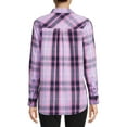 thumbnail image 2 of Time and Tru Women's Flannel Shirt, 2 of 5