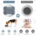 Ankilo Slow Feeder Dog STF9 Bowl, Slow Down Pets Eating, with 35 Strong
