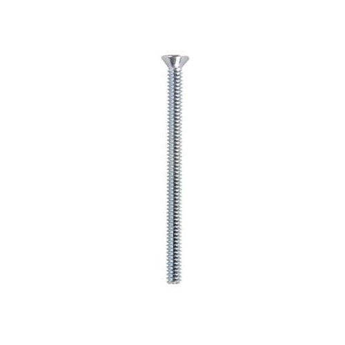 Tornillos Hillman No. 6-32 x 5 cm de acero zincado paquete de 100