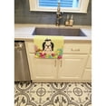 thumbnail image 2 of Carolines Treasures BB6088KTWL Easter Eggs Shih Tzu Black White Kitchen Towel 15 X 28" multicolor, 2 of 4
