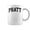 Black, variant on Pratt Athletic Arch College University Alumni Coffee Mugs