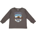 thumbnail image 3 of Inktastic Daddy Football Buddy Boys or Girls Long Sleeve Toddler T-Shirt, 3 of 5