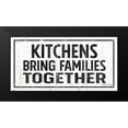 thumbnail image 2 of Ball, Susan 14x9 Black Modern Framed Museum Art Print Titled - Kitchens Bring Families Together, 2 of 5