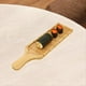 thumbnail image 3 of Tabla de Cortar Larga Acanalada con de Bambú, Bandeja para Frutas, Tabla de Cortar de Madera, 3 of 5