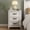 White, variant on May in Color Light Green 3-Drawer Nightstand: Modern Wood Bedside Table with Spacious Drawers, Sturdy Furniture for Bedroom, Living Room, or Office
