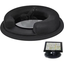 Portable Weighted Dash Mount Holder for Tomtom Garmin GPS Devices, Black Bean Bag Anti-Slip Dashboard Mount for Car