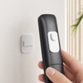 thumbnail image 3 of THOPBPRK Self Adhesive Detachable Remote Control Holder Wall Mount Storage Hook Removable Organizer Hanger For TV Air Conditioner Remotes Keys Small Household Items Home Pack , White, 3 of 6