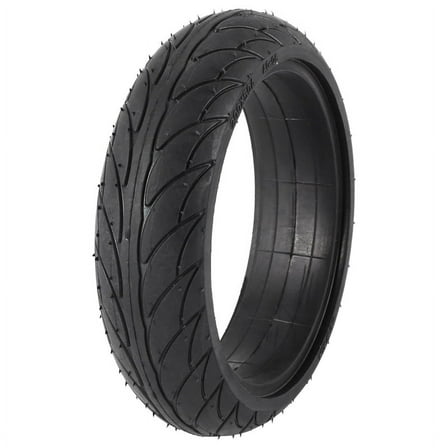 8 Inch Front Scooter Solid Tire Tyre Wheel For Es1 Es2 Electric Scooter Kickscooter Skateboard 8 Inch Non-Pneumatic Tire,1* Front Scooter Solid Tire,Black