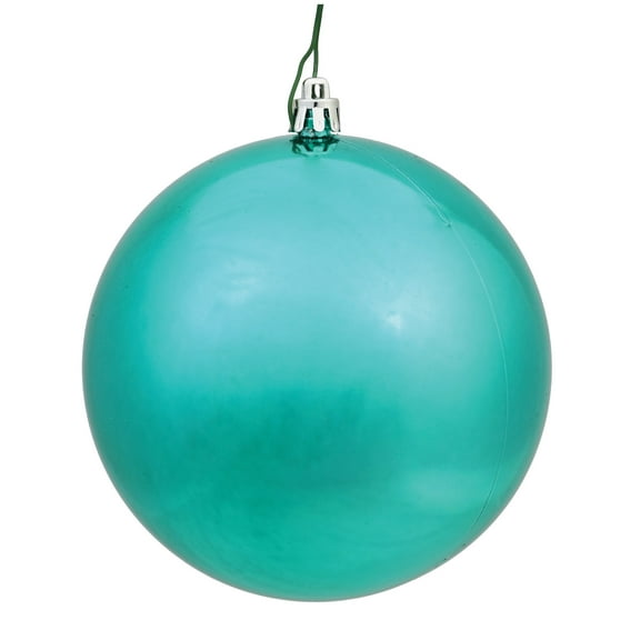 Vickerman 3" Sea Foam Shiny Ball Ornament, 12 per Bag