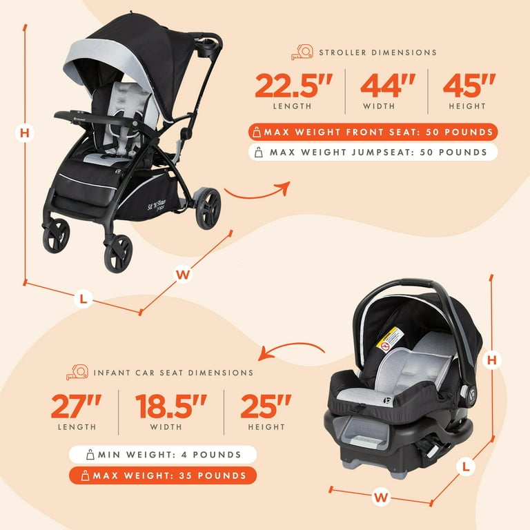 Baby Trend Sit Sit And Stand Travel System Baby Trend Sit N' Stand - Main Image