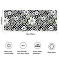 thumbnail image 3 of Pioneer Flower Floral Print Pattern Bathroom Rugs Mat, Non Slip Microfiber Bathroom Rug with Rubber Backing, Soft Mats for Bathroom Floor Tub Shower, 24"x60", 3 of 5