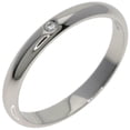 thumbnail image 2 of Pre-Owned Cartier Wedding 1P Diamond Ring #51 Platinum PT950 Women's CARTIER, 2 of 6