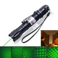 thumbnail image 5 of AQFZ Green Lasers Flashlight Pointer High Power Rechargeable Pen Long Range Beam Spot 18650 Battery Star Cap Flashlight, 5 of 9