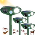 thumbnail image 1 of Repelente de animales JahyElec solar ultrasónico impermeable para exteriores, 1 of 7