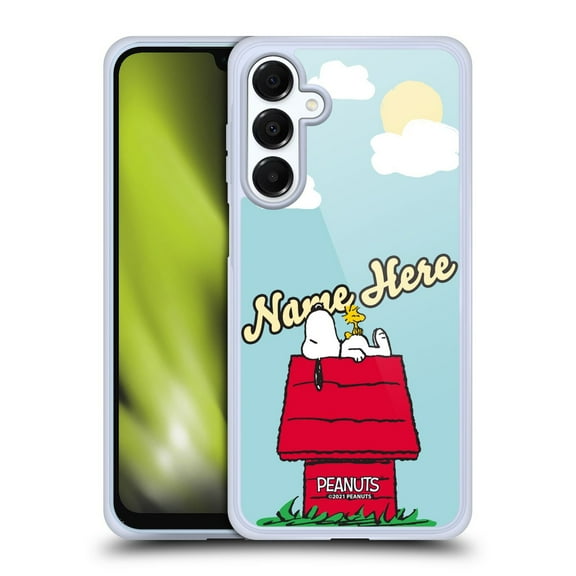 Head Case Designs Custom Customised Personalised Peanuts Art Snoopy & Woodstock Soft Gel Case for Samsung Galaxy A16 5G