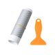 thumbnail image 1 of Speravity Protector de borde de parachoques trasero para coche, pegatina protectora para maletero, pegatina autoadhesiva con raspador, accesorios Ventana automotriz Plata, 1 of 6