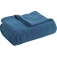 thumbnail image 1 of Fiesta - Queen Blanket, Soft Thermal Cotton Blanket (Full/Queen, Scarlet), 1 of 2