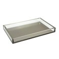 thumbnail image 1 of Bandeja Lucite Design, elegante, acrílica, 12 x 8 cm, color plateado, 1 of 6