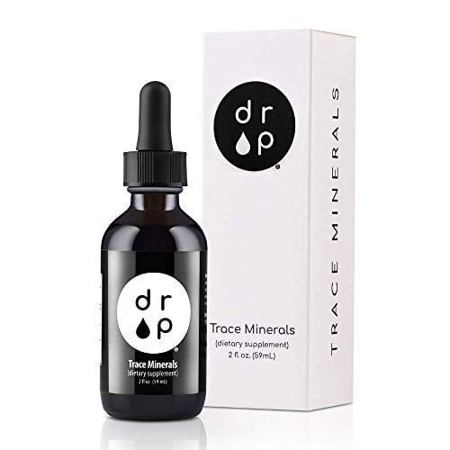 Organic Trace Minerals Electrolyte Drops with Fulvic Acid 2 oz Alkaline