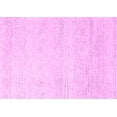 thumbnail image 1 of Ahgly Company Indoor Rectangle Solid Pink Modern Area Rugs, 6' x 9', 1 of 4