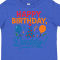 thumbnail image 4 of Inktastic Happy Birthday Daddy Celebration Boys or Girls Toddler T-Shirt, 4 of 5