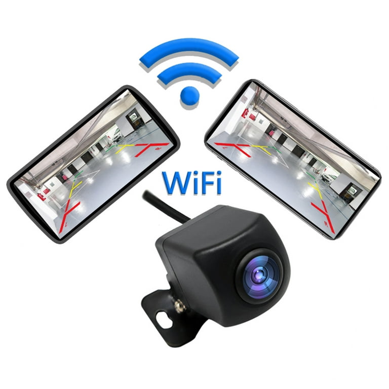 Wireless Backup Camera HD WIFI Rear View Camera for Car, Vehicles, WiFi  Backup Camera with Night Vision, IP67 Waterproof LCD Wireless Reversing  Monitor 