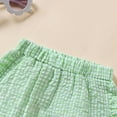 thumbnail image 3 of JoyHoop Toddler Girl Summer Shorts Striped Pattern Lotus Edge Cute Shorts Casual Fashion Kids Infant Soft Shorts, 3 of 7