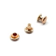 thumbnail image 3 of 100 Pcs Rivets Ronds Rivets Creux Rivets Décoratifs Rivets en Cuir 6 mm pour Cuir,, 3 of 7