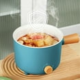 thumbnail image 4 of Hot Pot Mini Ramen Cooker Noodles Cooker Multifunctional Pot For Cooking Pasta Soup Portable Pot With Over Heating, Xinsrenus Under $5! Hot Pot Mini Ramen Cooker, 4 of 6
