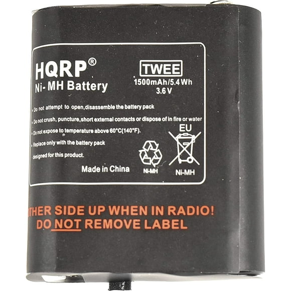 HQRP Batterie pour Motorola Talkabout T5422, T5428, T5532, T5622, T5725, T6000, T6200