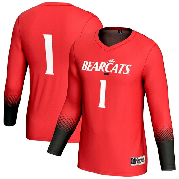 Youth GameDay Greats #1 Red Cincinnati Bearcats Lightweight Collegiate Volleyball Fashion Jersey